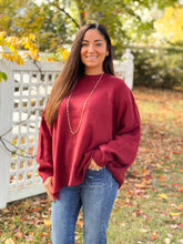 Load image into Gallery viewer, Oversized Ribbed Sweater