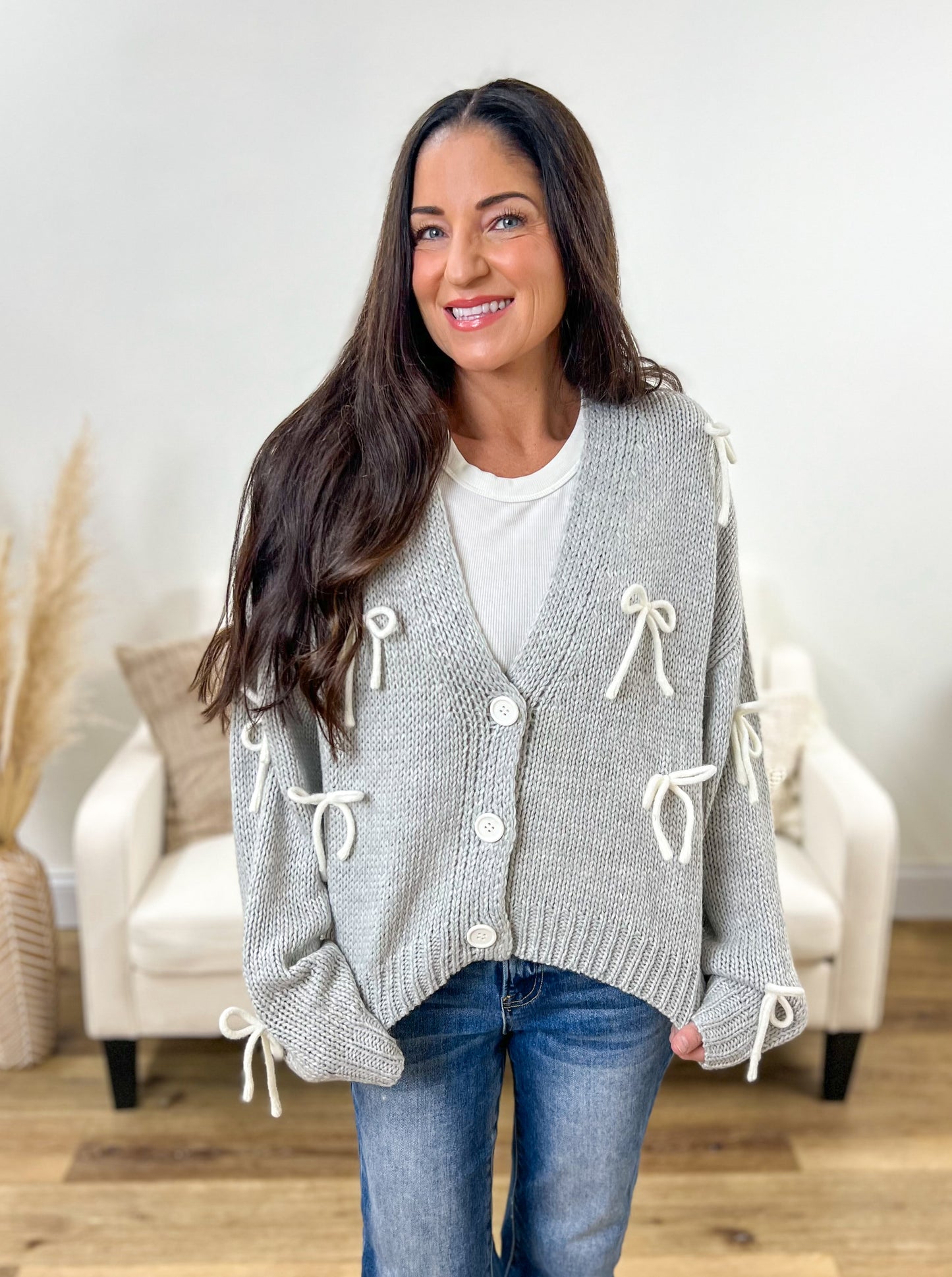 "Bow"tiful Cardigan