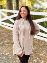 Load image into Gallery viewer, Brushed Waffle Contrast Hoodie (S-3X)