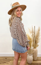 Load image into Gallery viewer, Denim Wrap Mini Skirt
