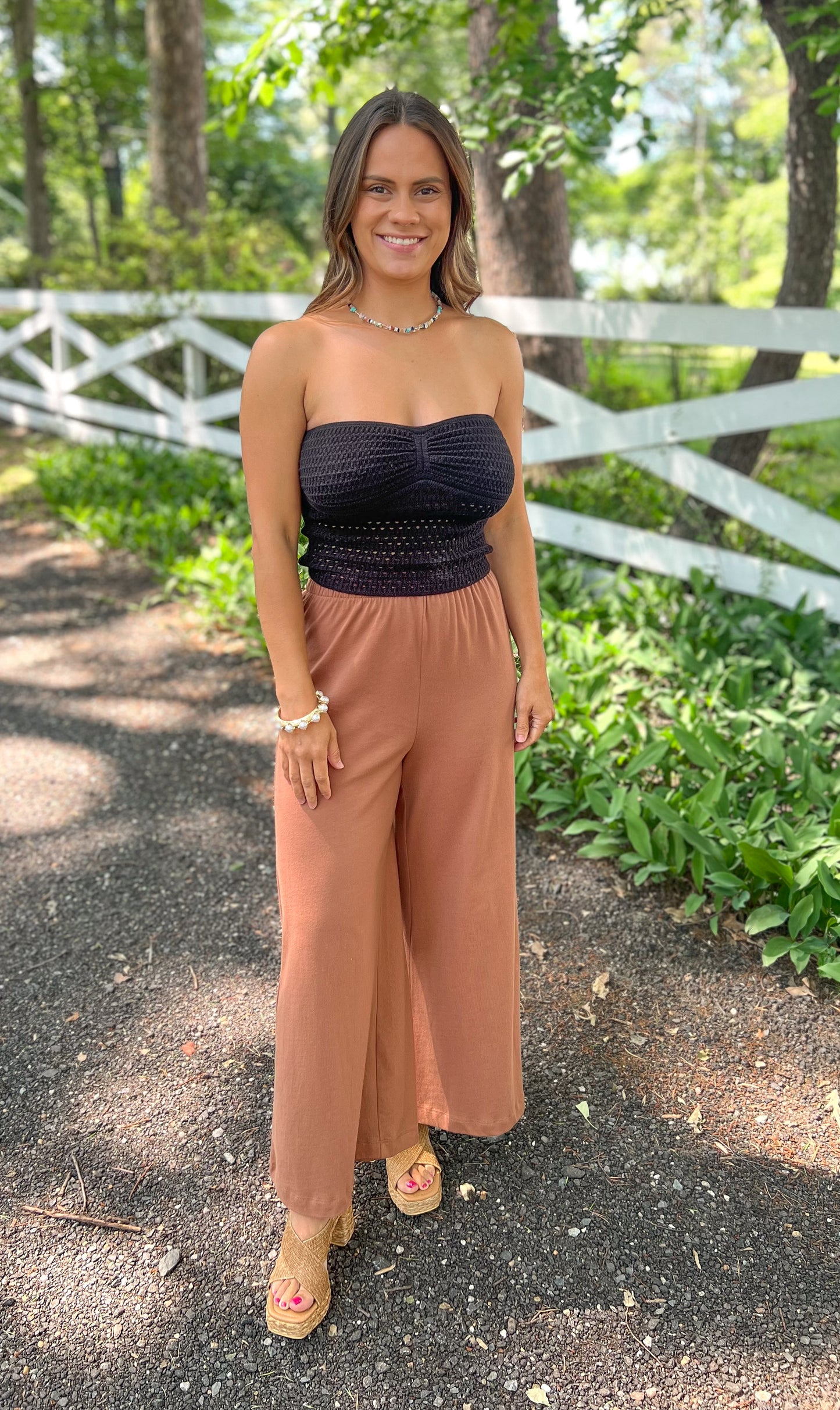 Crochet Knit Tube Top