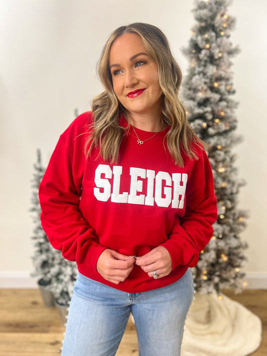"Sleigh" Christmas Sweatshirt