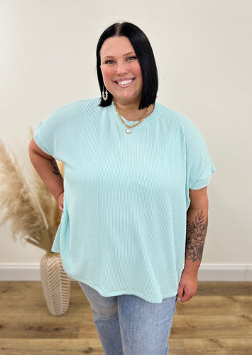 Spring Fever Ribbed Top
