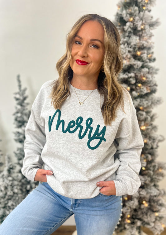 "Merry" Christmas Sweatshirt