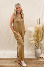 Load image into Gallery viewer, FINAL SALE - Sweater Tank Jumpsuit