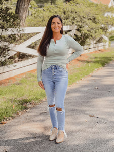 Vervet Haylie High Rise Skinny Ankle
