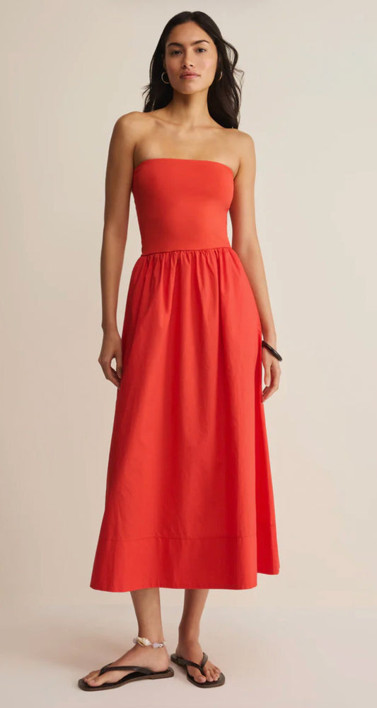 Z SUPPLY Sunsought Midi Dress