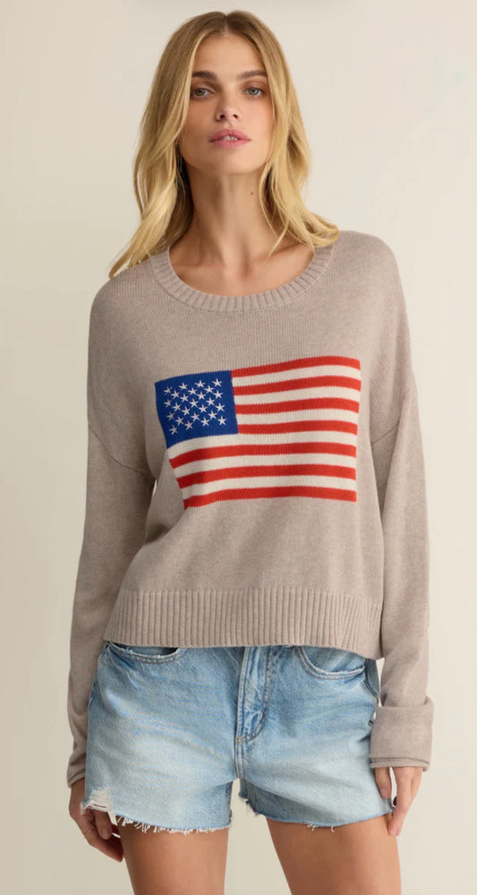 Z SUPPLY Sienna Patriot Sweater