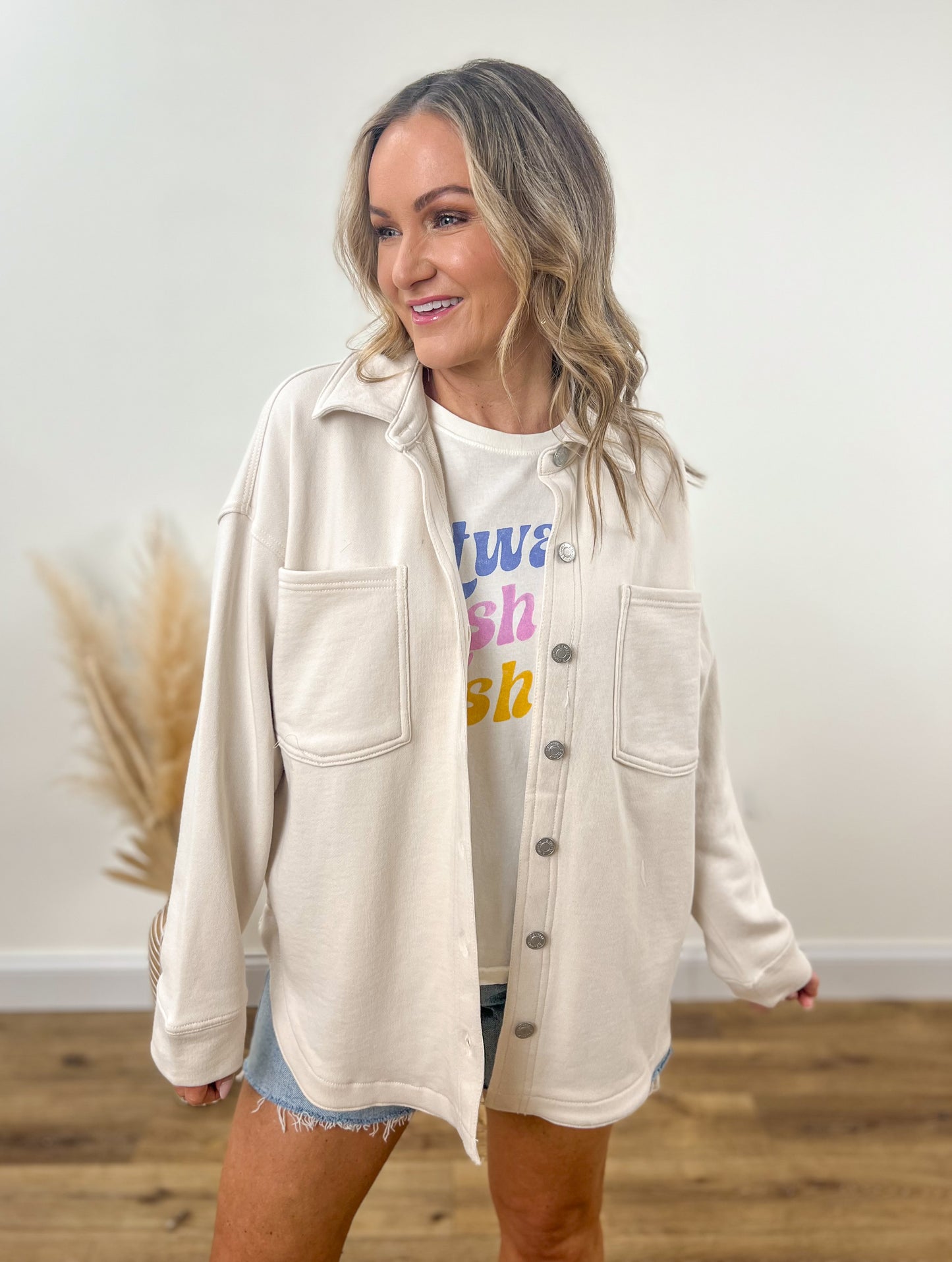 Z SUPPLY All Day Knit Jacket- Crystal