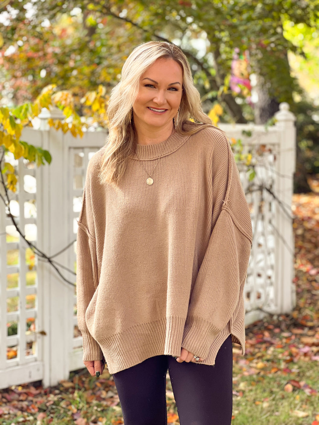 Oversized Ribbed Sweater