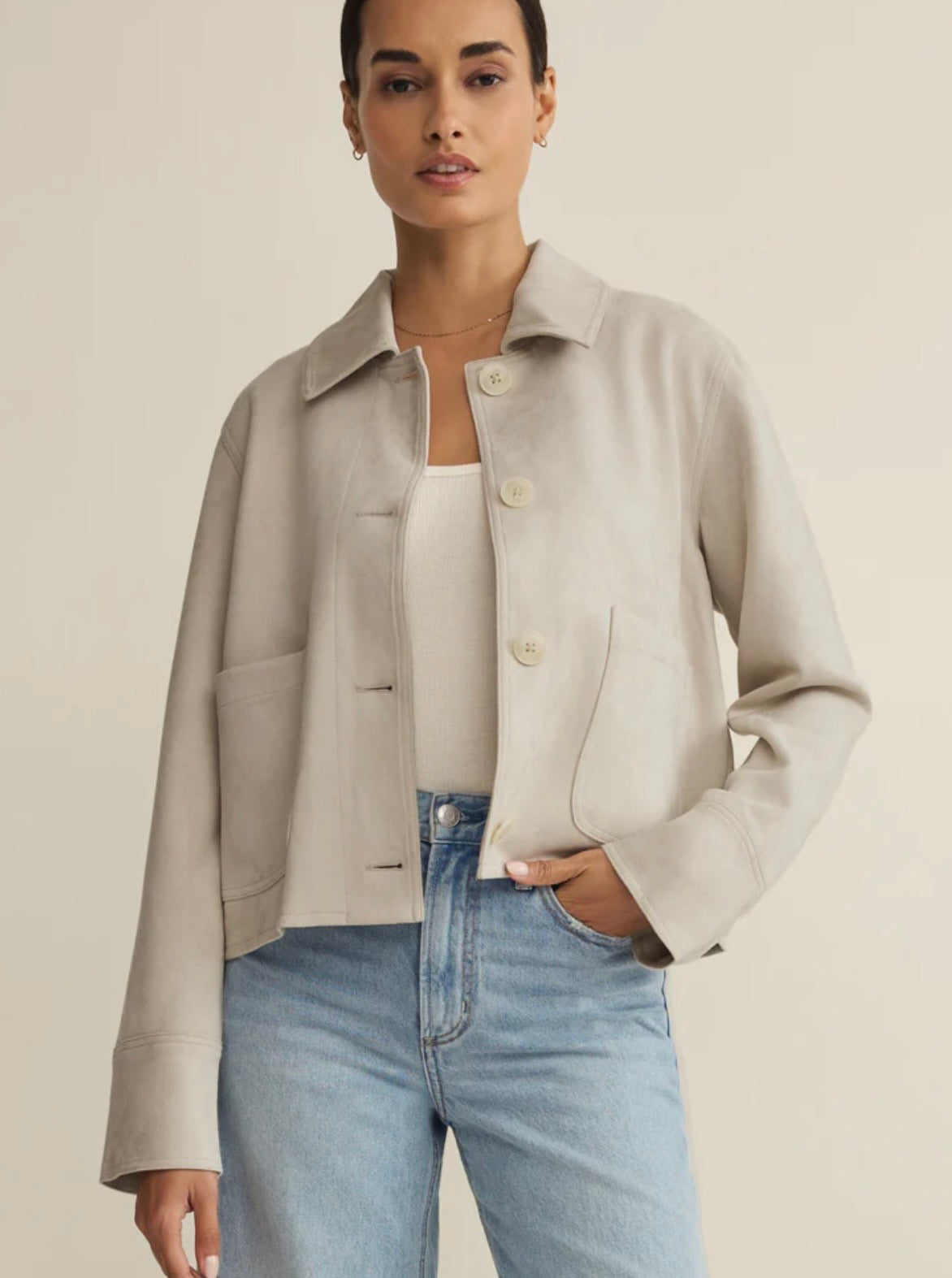 FINAL SALE - Z SUPPLY Dillon Suede Jacket