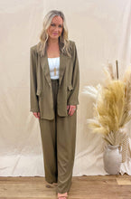 Load image into Gallery viewer, FINAL SALE -Olive Suit Pants