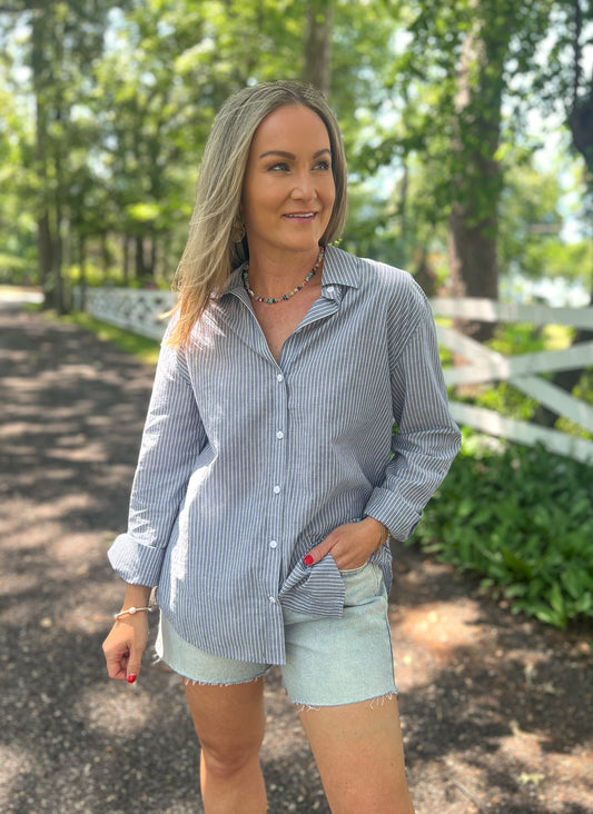 Z SUPPLY Seaport Striped Shirt