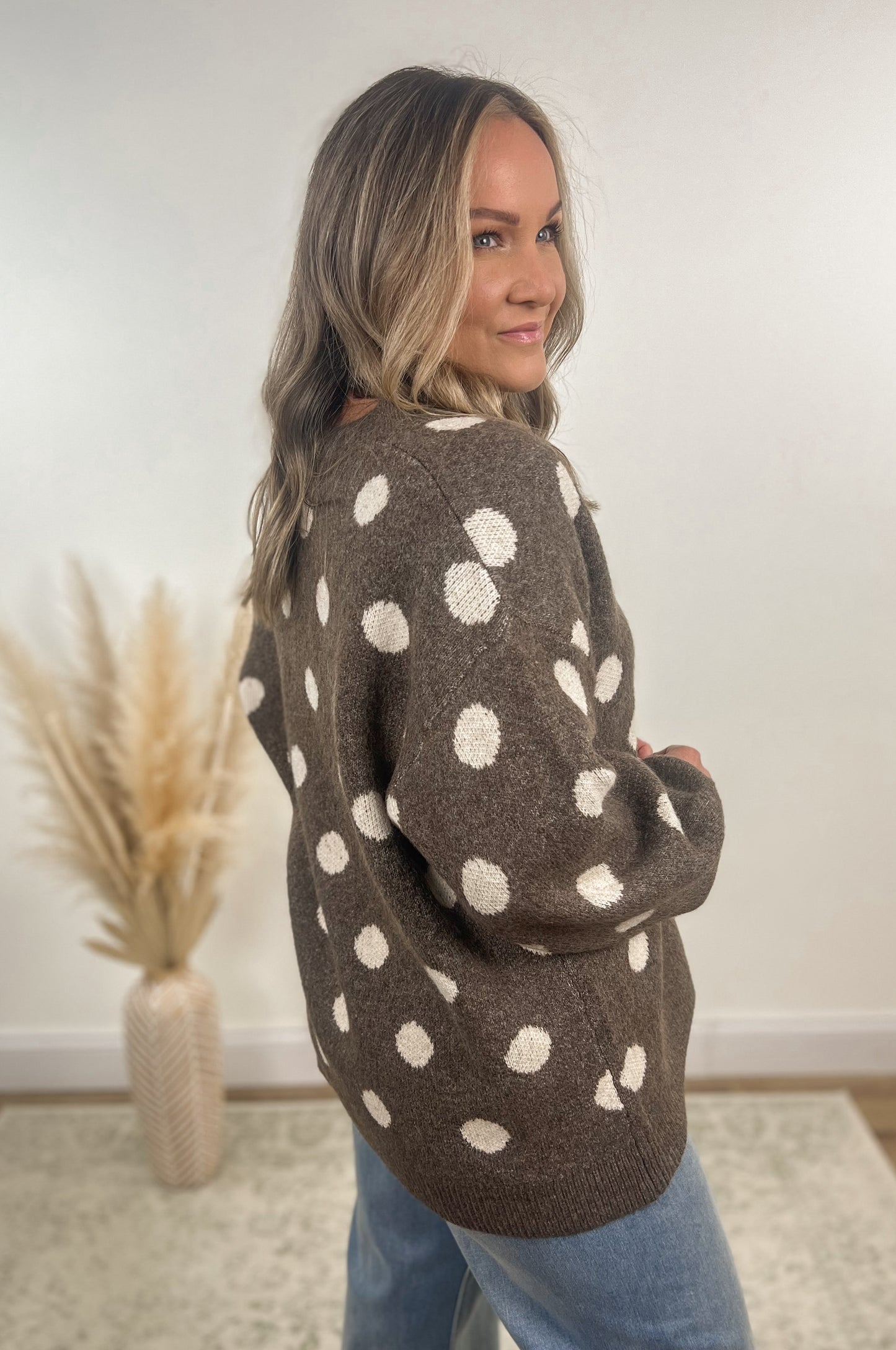 Dotty Cardigan