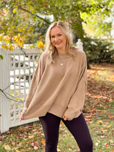 Load image into Gallery viewer, Oversized Ribbed Sweater