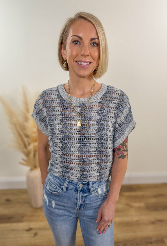 Z SUPPLY Ballast Crochet Top