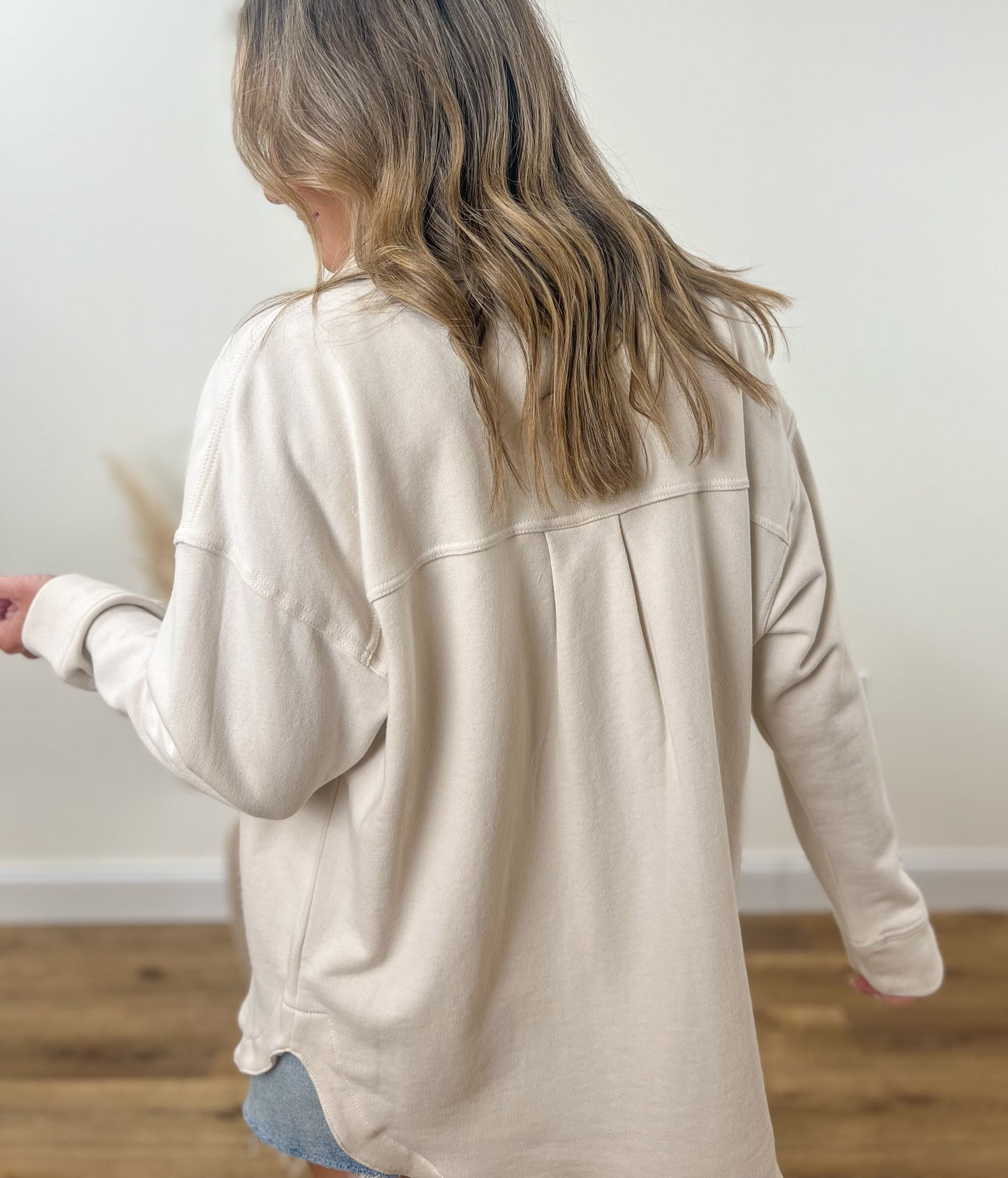 Z SUPPLY All Day Knit Jacket- Crystal