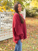 Load image into Gallery viewer, Oversized Ribbed Sweater