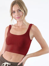 Load image into Gallery viewer, Fall Colors Chevron Crop Top