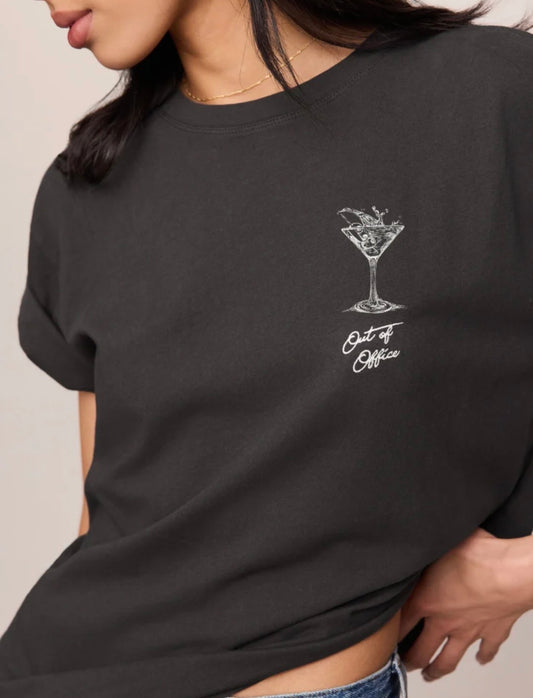Z SUPPLY Martini Boyfriend Tee