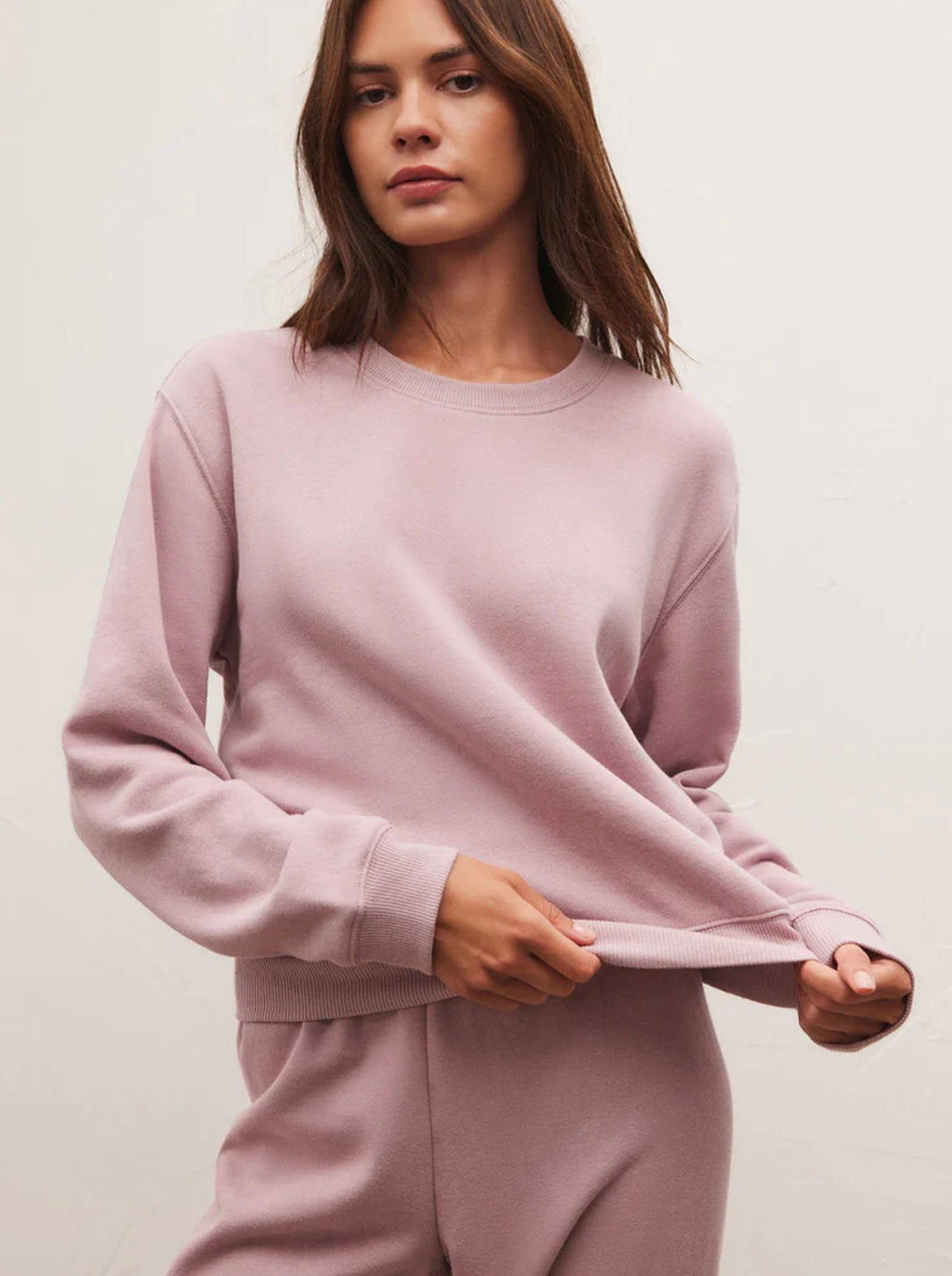 Z SUPPLY Classic Crew Sweatshirt