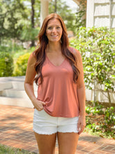 Load image into Gallery viewer, FINAL SALE V-Neck Modal Tank