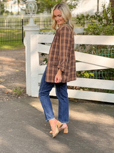 Plaid Please Blazer