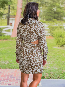 MINKPINK Flynn Twist Shirtdress