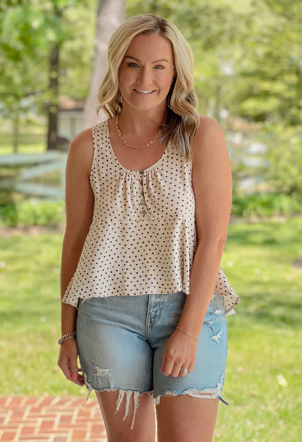 FINAL SALE - Nice & Neutral Tank