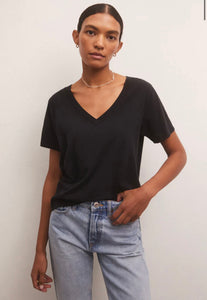 Z SUPPLY Girlfriend V-Neck Tee