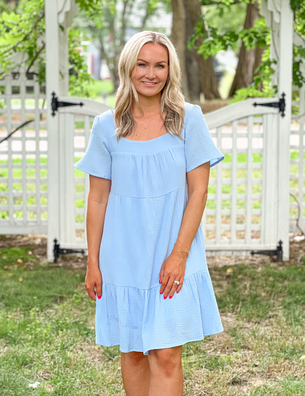 FINAL SALE - Carolina Gauze Dress
