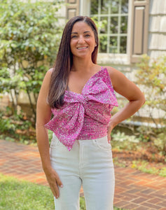 FIANL SALE - Blossom Bow Top