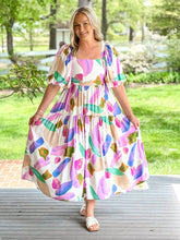 Load image into Gallery viewer, FINAL SALE - Lovely Lavender Midi Dress