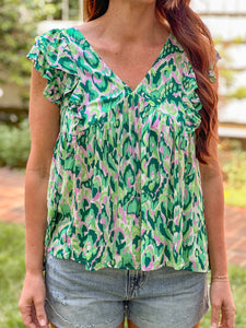 FINAL SALE - Saltwater Taffy Top
