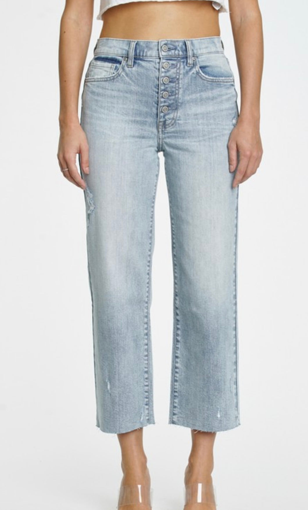 Eunina Dawn High Rise Wide Leg Crop