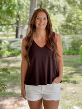 Load image into Gallery viewer, FINAL SALE V-Neck Modal Tank
