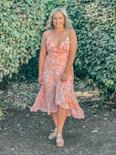 Load image into Gallery viewer, FINAL SALE- MINKPINK Marli Midi Wrap Dress