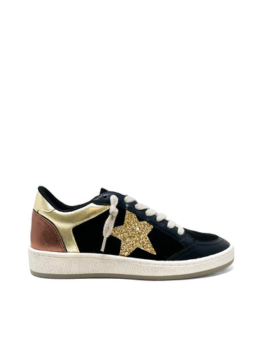 FINAL SALE - Shu Shop Paz Sneaker- Black Suede