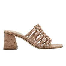 Load image into Gallery viewer, Colica Block Heel Sandal- Light Natural