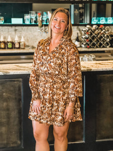 FINAL SALE- Golden Glow Dress