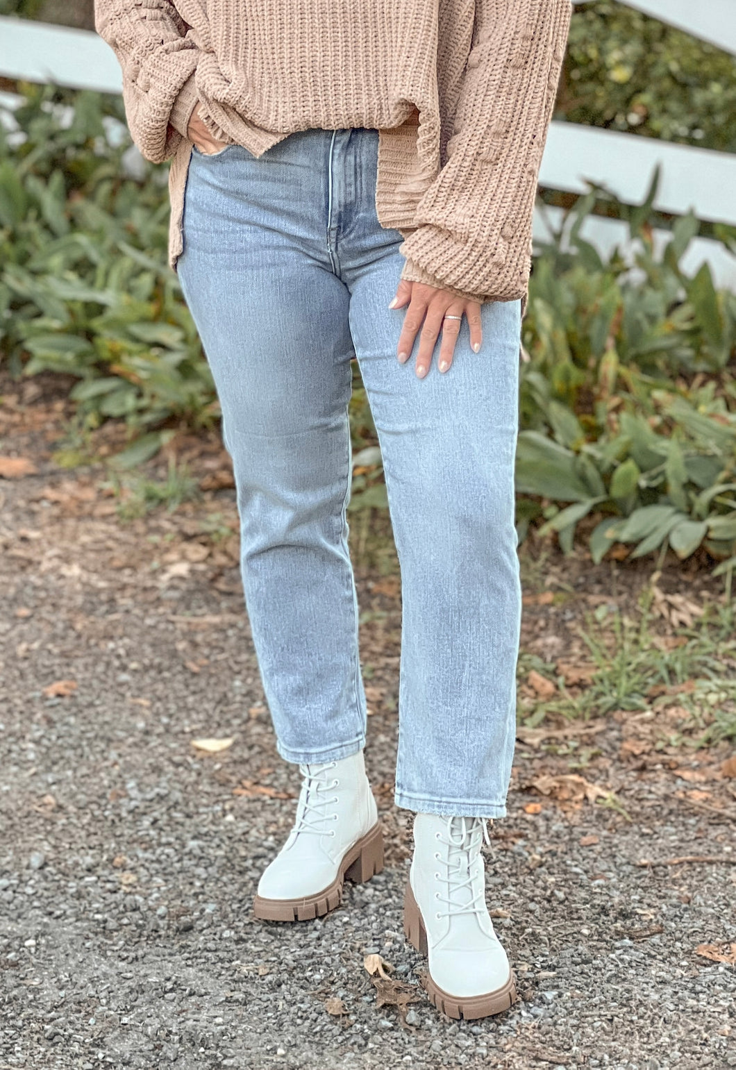 FINAL SALE - PISTOLA Monroe Slim High Rise- Mirage