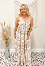 Load image into Gallery viewer, FINAL SALE- Pretty in Paisley Maxi Dress