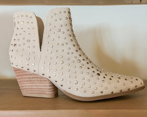 FINAL SALE - Shu Shop Yasmine Bootie- Taupe