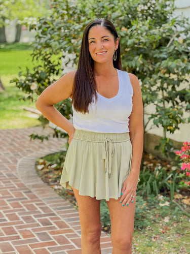 FINAL SALE- Flowy Active Skort