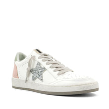 Load image into Gallery viewer, FINAL SALE - Shu Shop Paz Sneaker- Silver Sparkle