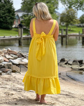 Load image into Gallery viewer, FINAL SALE- Lovely Lemon Maxi Dress