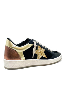 FINAL SALE - Shu Shop Paz Sneaker- Black Suede