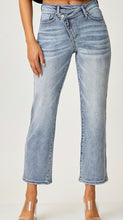 Load image into Gallery viewer, FINAL SALE - Risen High Rise Crossover Straight Denim