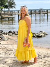 Load image into Gallery viewer, FINAL SALE- Lovely Lemon Maxi Dress