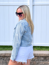 Load image into Gallery viewer, FINAL SALE - PISTOLA Brando Cropped Denim Jacket
